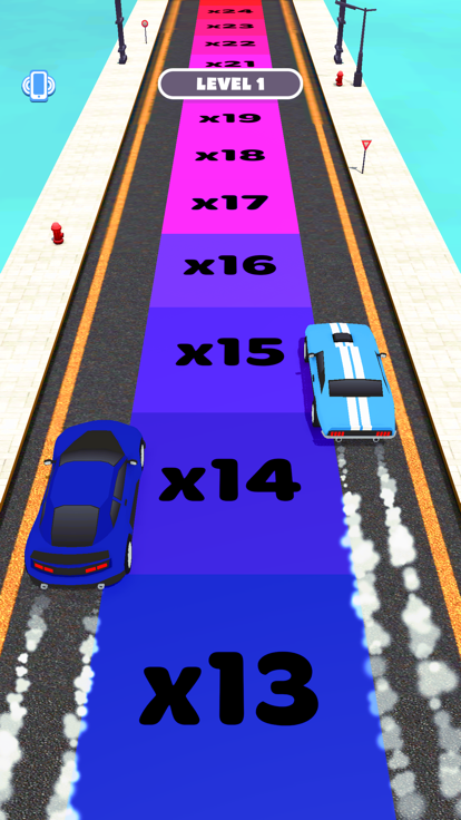 Racing Girl Run游戏截图