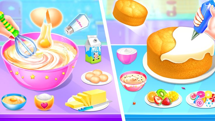 Cake Maker-Cooking Cake Game游戏截图
