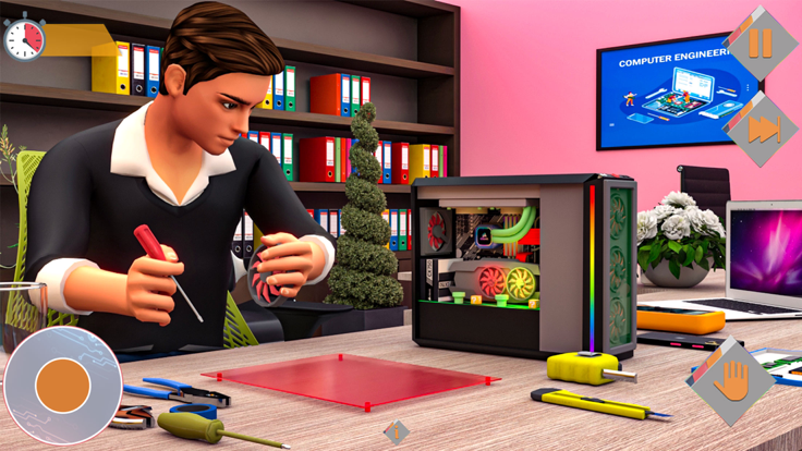 修理和修理电子游戏游戏截图