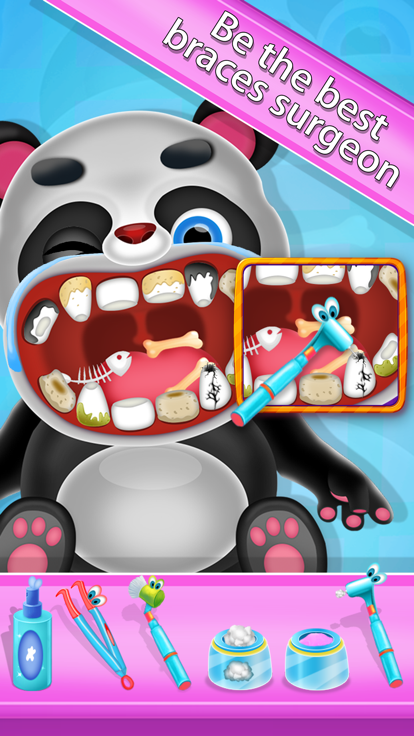 Animals Dentist : Doctors care游戏截图