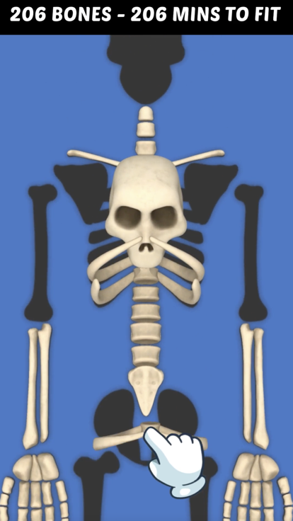 Bones Match 3D游戏截图