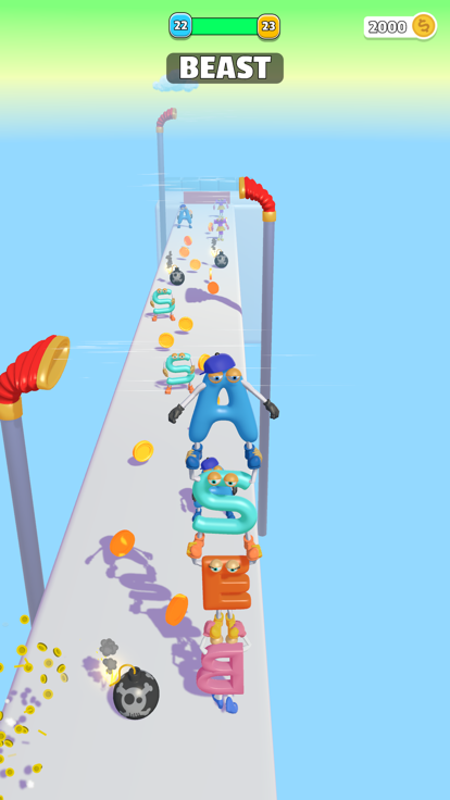 Word Stack Run游戏截图