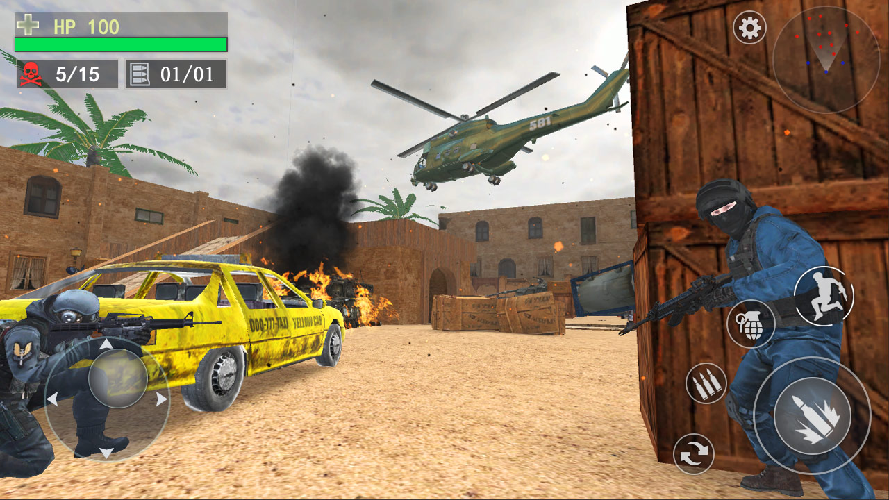 反恐行动-顶级射手游戏截图