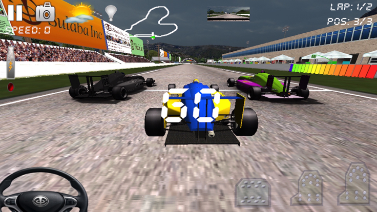 Race Rally 3D Chasing Fast AI Car's Racer Game游戏截图