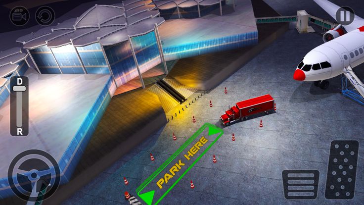 Airport Airplane Cargo Truck Parking Simulator 3D游戏截图