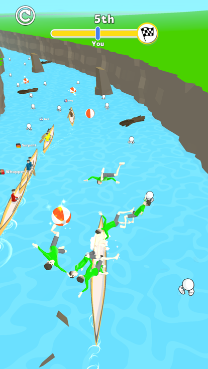 Paddling Race游戏截图