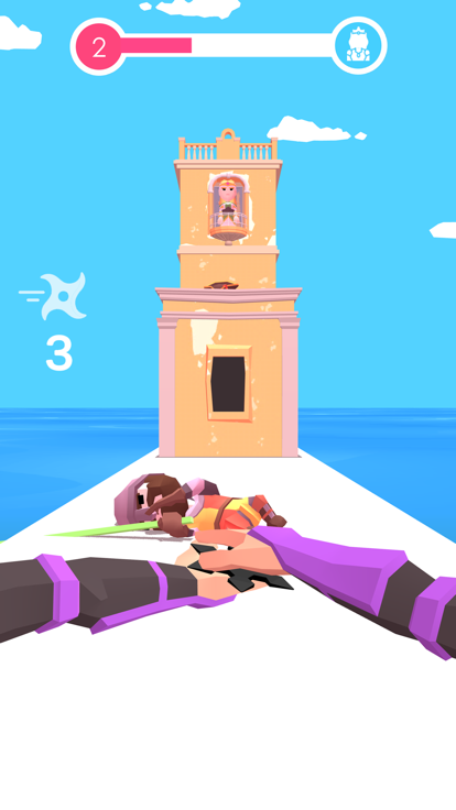 Ninja Saves The Princess游戏截图