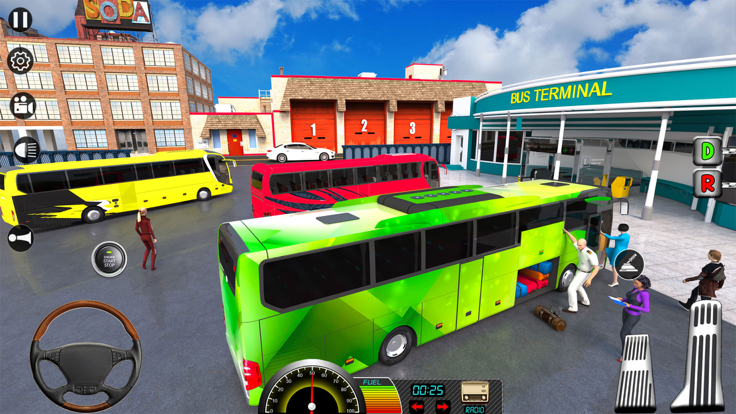 Bus Simulator School Bus Games游戏截图
