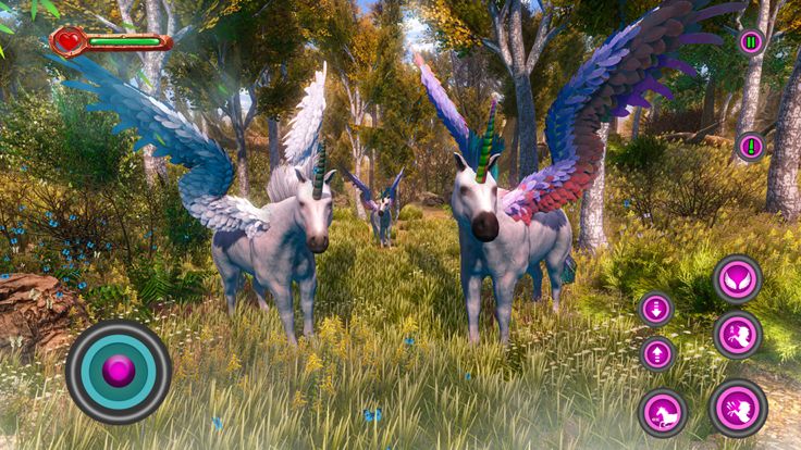 独角兽 飞行 马 模拟器游戏截图