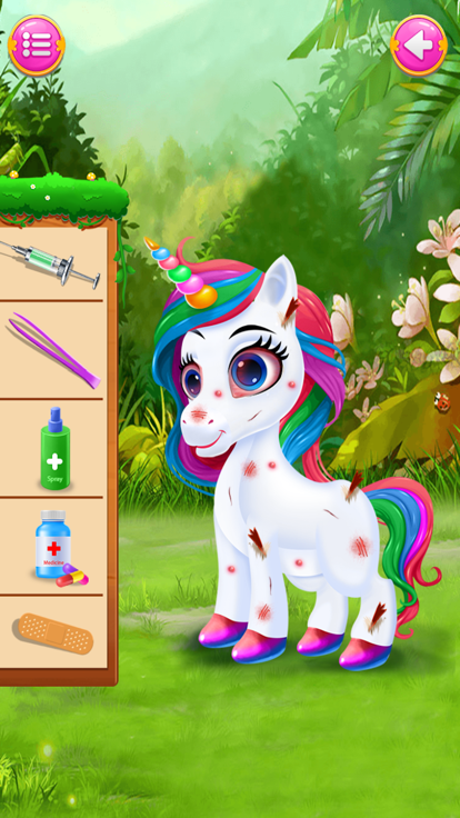 Unicorn Pony Princess Salon游戏截图