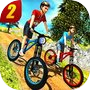 Uphill Bicycle Rider Kids - Offroad Mountain Climbicon