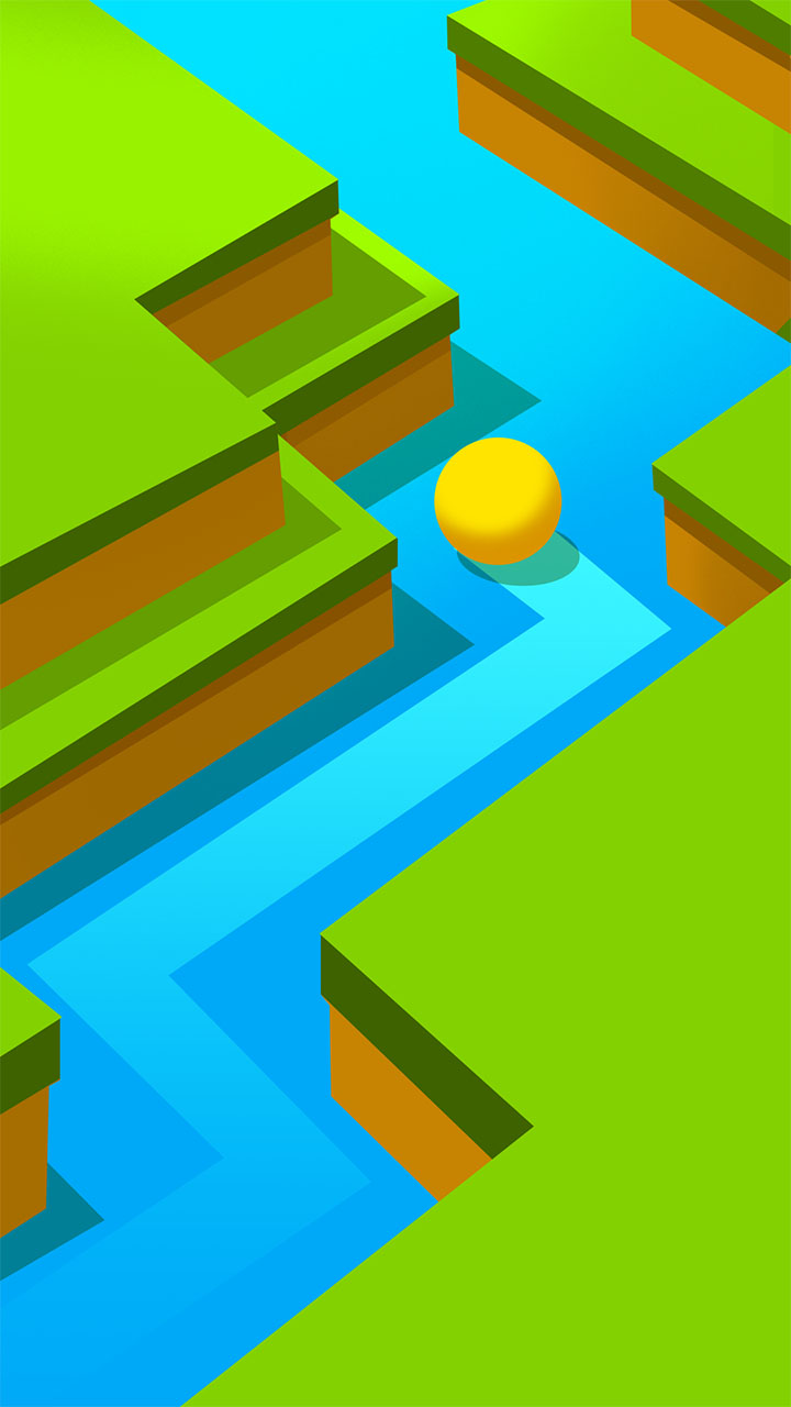 滚动的球球游戏截图