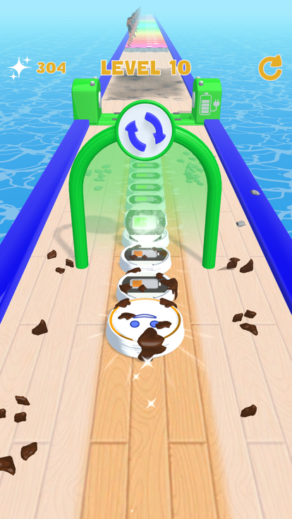 Roomba Runner游戏截图