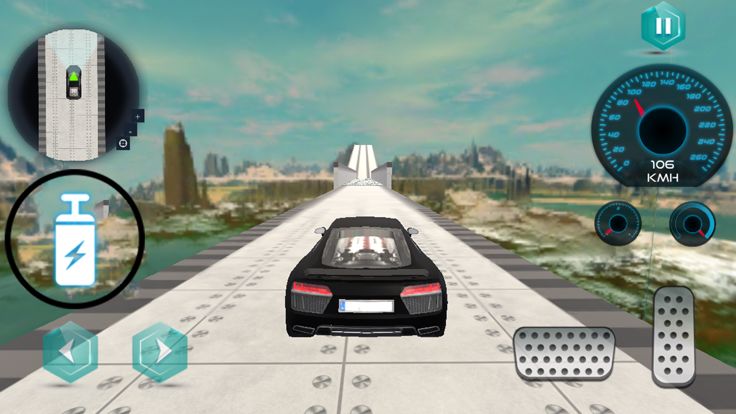 致命 坡道 汽车 特技游戏截图