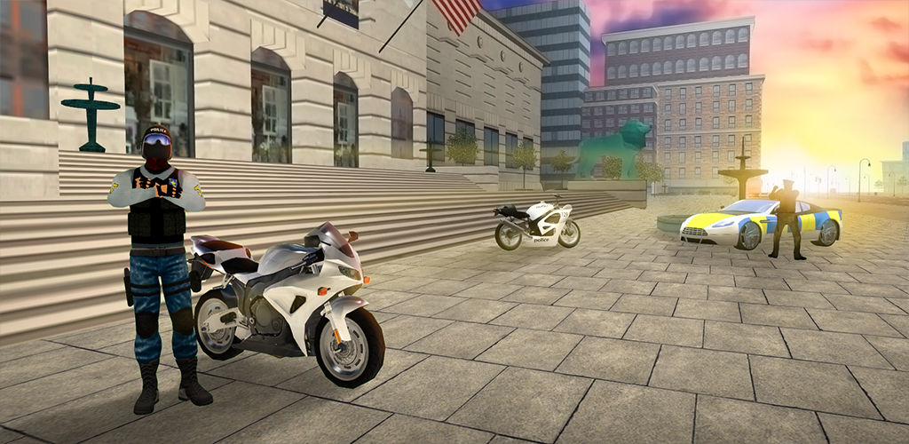 Police Motorbike Chicago Story游戏截图