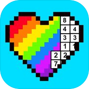 彩虹数字填色icon