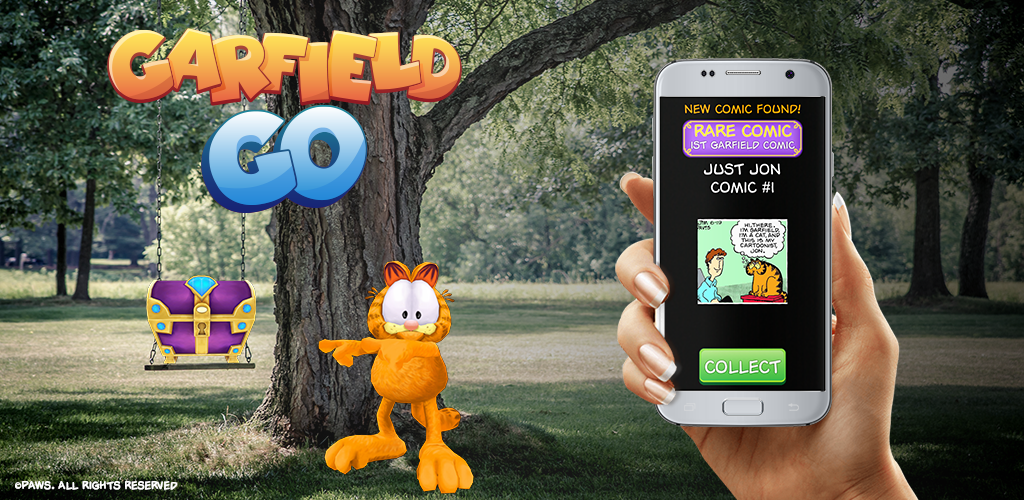 Garfield GO - AR Treasure Hunt游戏截图