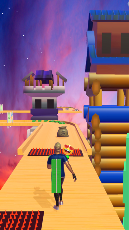 Investment runner3d:Money Rush游戏截图