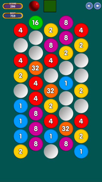 Bubble Connect - Merge Number游戏截图