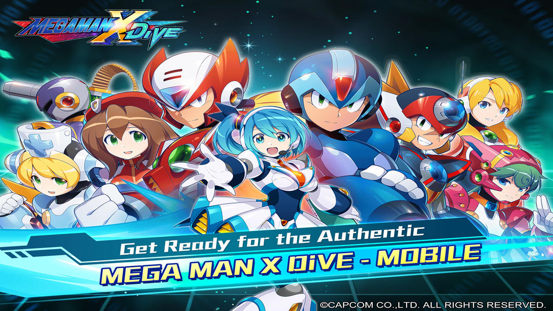 MEGA MAN X DiVE - MOBILE