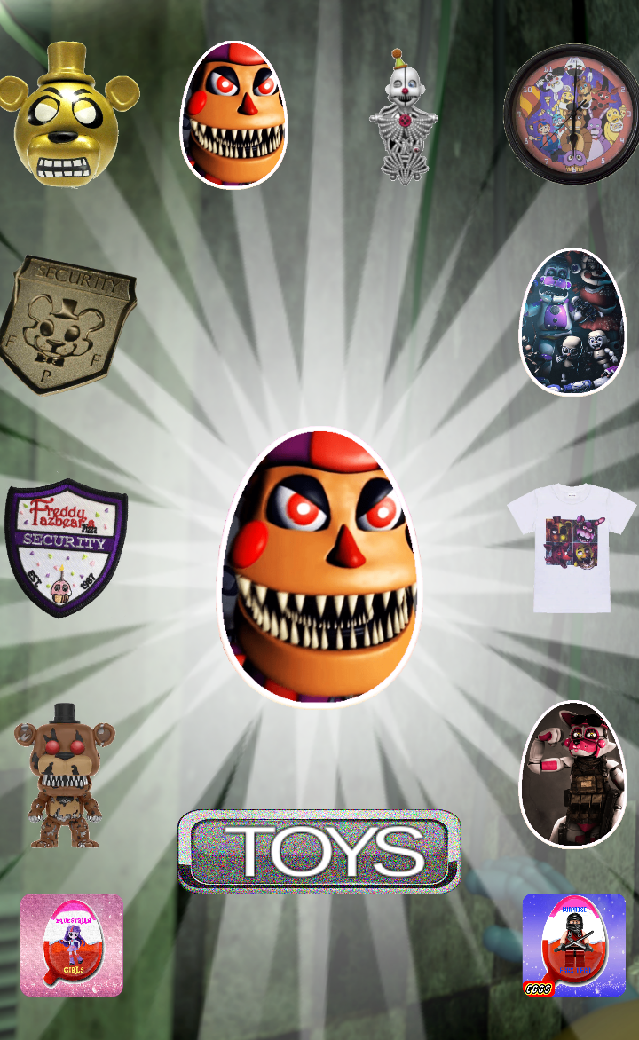 five nights at freddy's surprise eggs