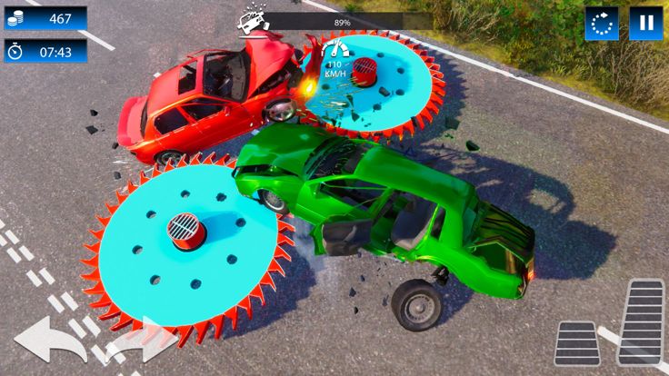 道路颠簸汽车防撞梁驱动器游戏截图