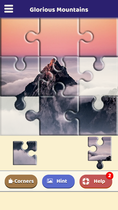 Glorious Mountains Puzzle游戏截图