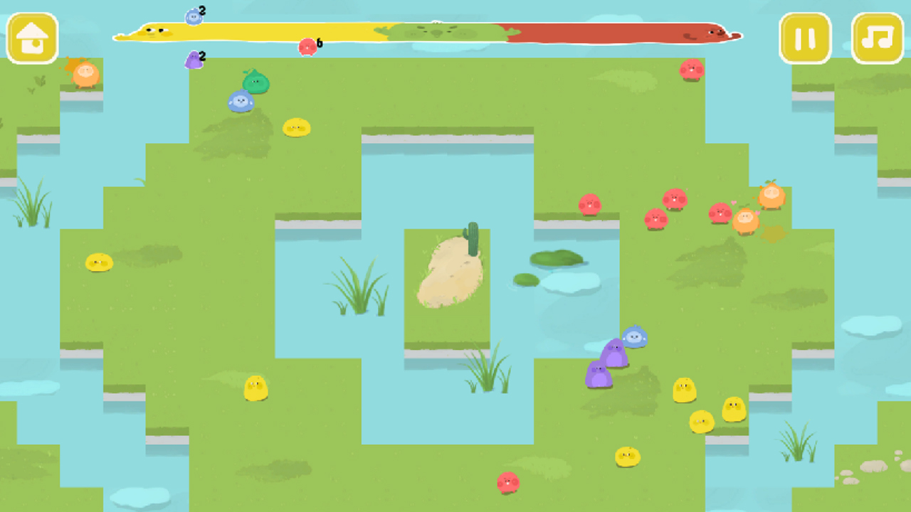 Color Bubbling游戏截图