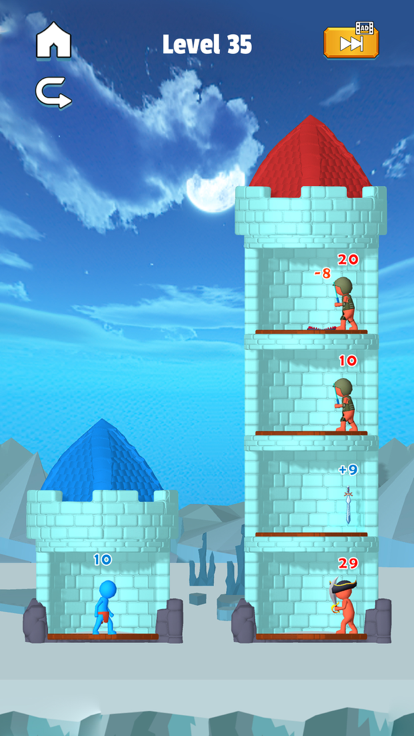Stick Hero: Mighty Tower 3D游戏截图