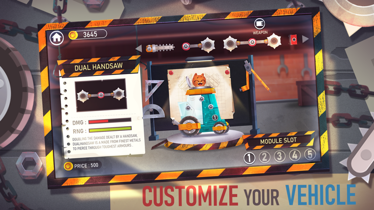 CAT : Battle Power Car游戏截图