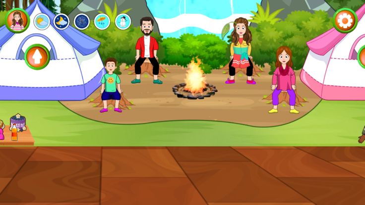 我的野生动物小镇露营游戏游戏截图