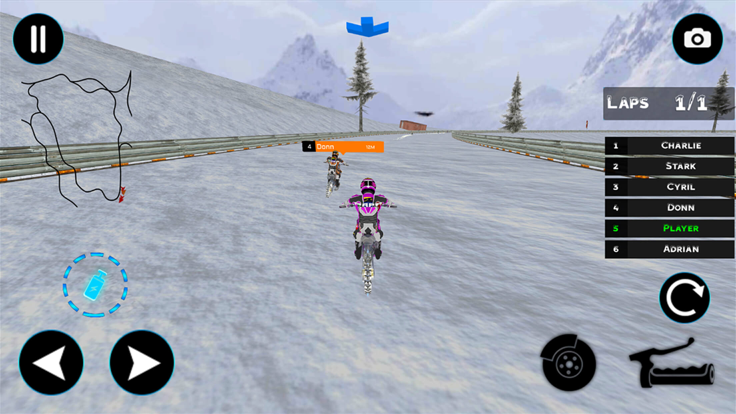 Snow Bike Adventure游戏截图