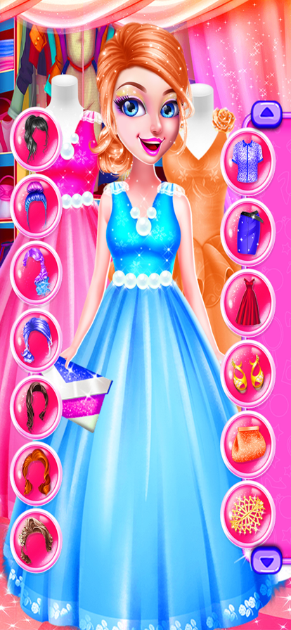 Magazine Girls Fashion DressUp游戏截图