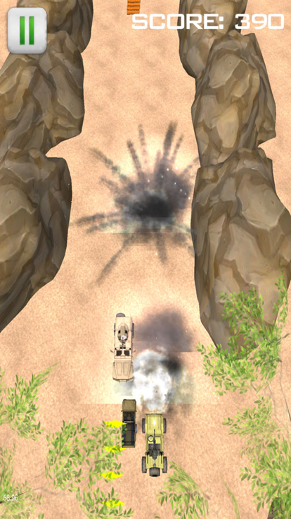 Desert Jeep Gunner G.I.游戏截图
