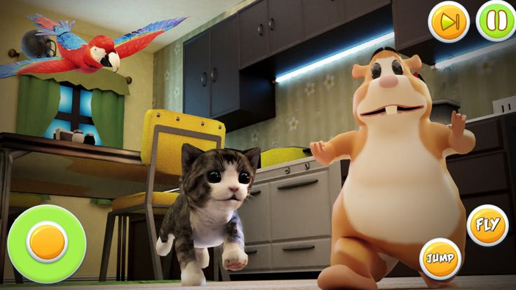 鹦鹉 模拟器: 宠物 世界 3D游戏截图