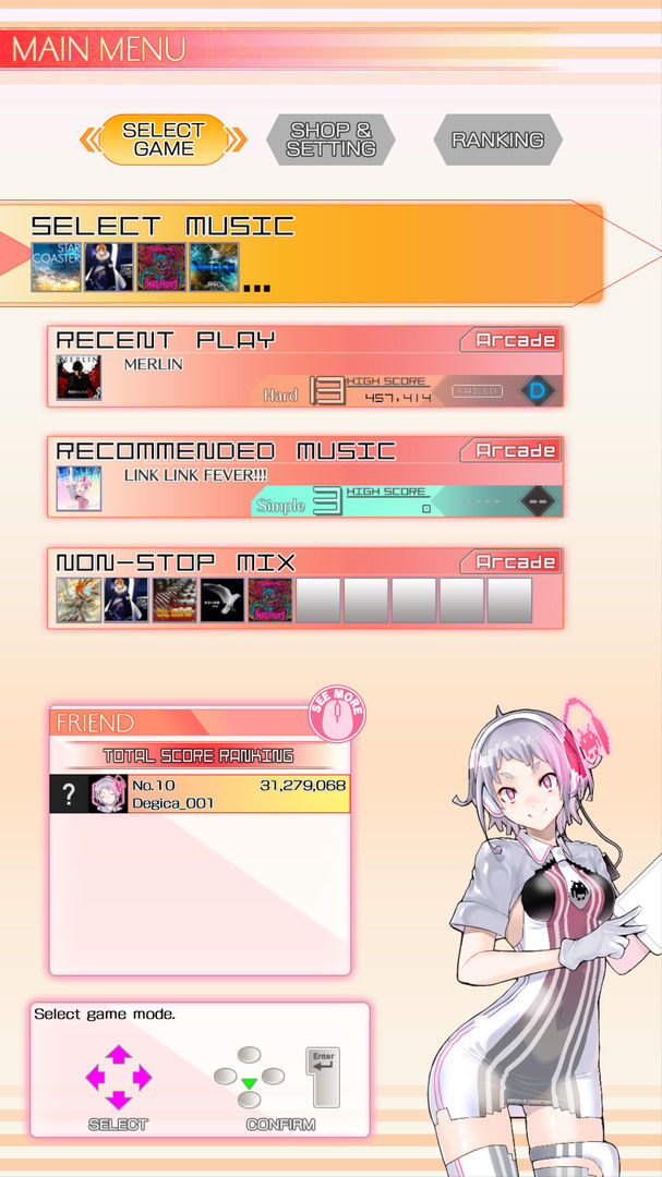 Groove Coaster游戏截图