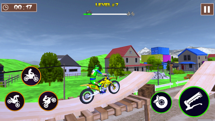 MX Dirt Bikes Motorcycle Stunt游戏截图
