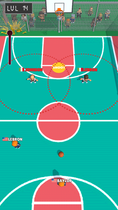 Draw Basket 3D游戏截图