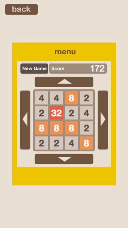 2048 - Watch Edition游戏截图