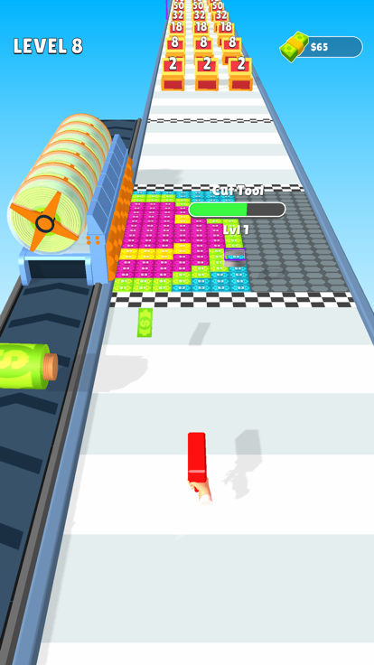 Money Cut Run游戏截图