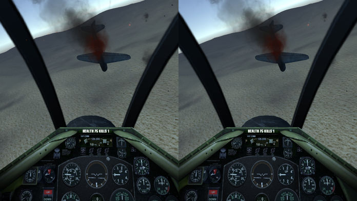 VR Flight Simulator for Google Cardboard游戏截图