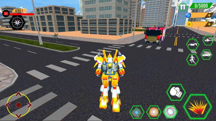 Multi-Transform Robot Shooting游戏截图