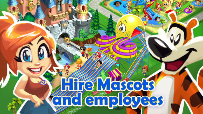 Happy Park™ - Best Theme Park Game for Facebook and Twitter游戏截图