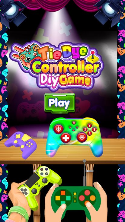 扎染控制器 DIY 游戏游戏截图