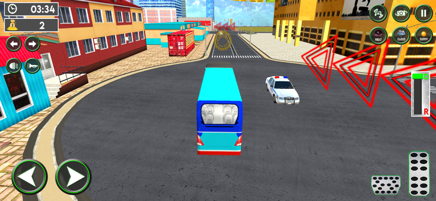 Bus Driver Bus Parking Game游戏截图