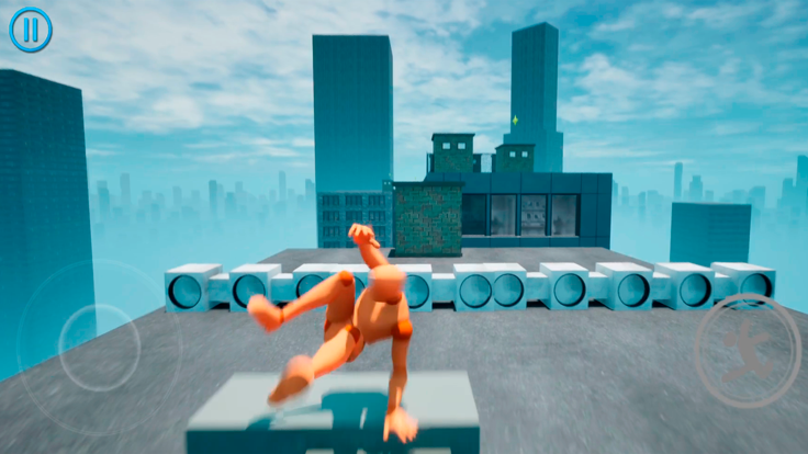 Rooftops Parkour Freerun游戏截图