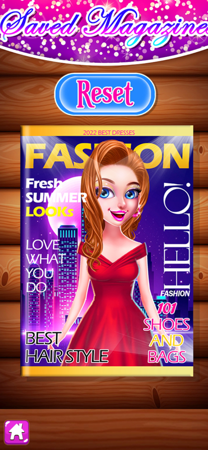 Magazine Girls Fashion DressUp游戏截图