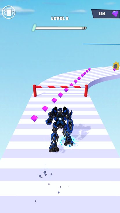 Mecha Run 3D游戏截图