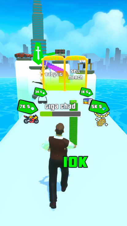 Simp vs Chad Runner游戏截图