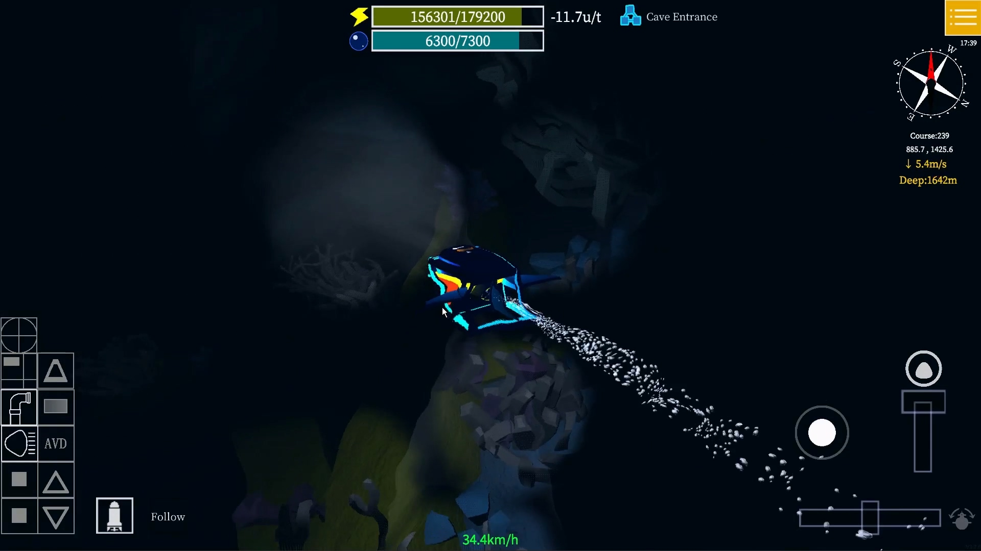 方块潜艇游戏截图